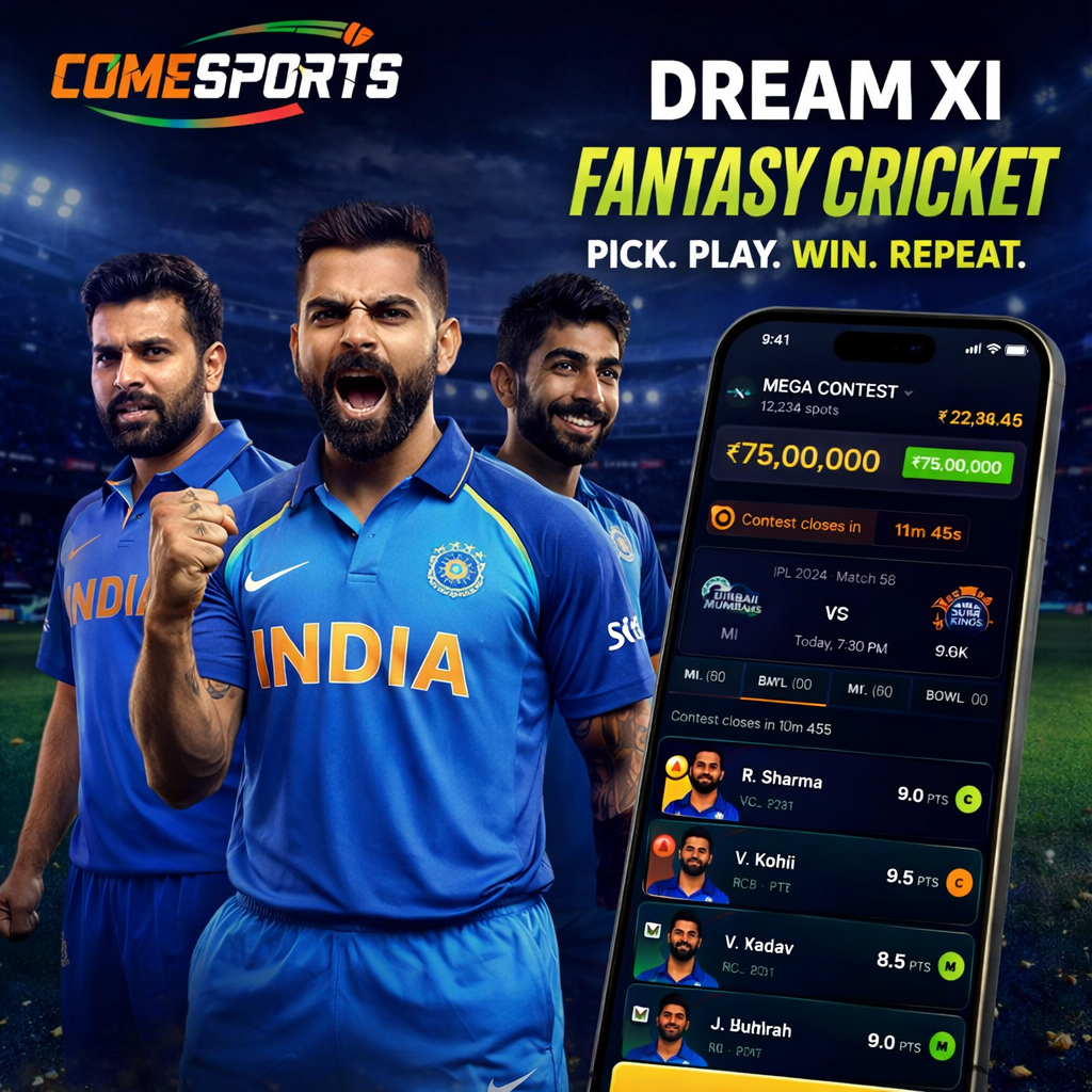 gamezy india cricket fantasy lineup